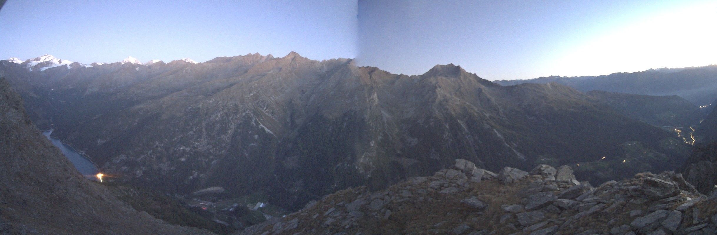 Archiv Foto Webcam Martelltal: Blick Zufrittsee