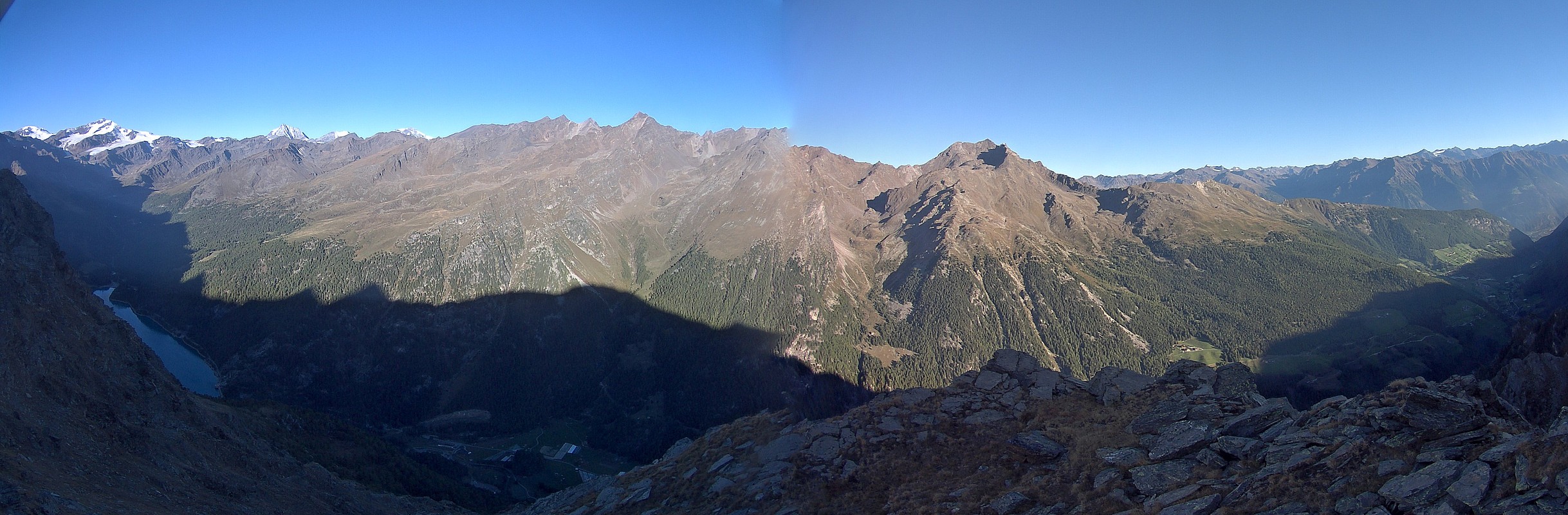 Archiv Foto Webcam Martelltal: Blick Zufrittsee