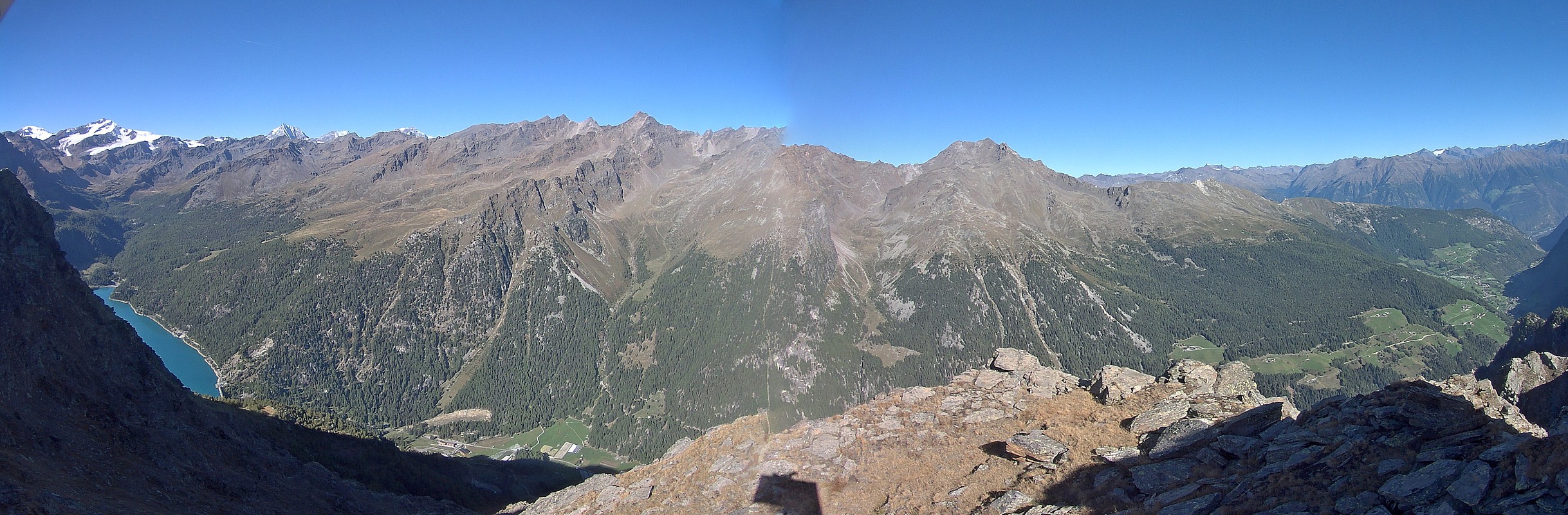 Archiv Foto Webcam Martelltal: Blick Zufrittsee