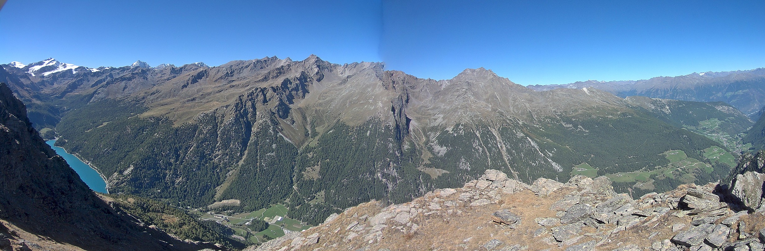 Archiv Foto Webcam Martelltal: Blick Zufrittsee