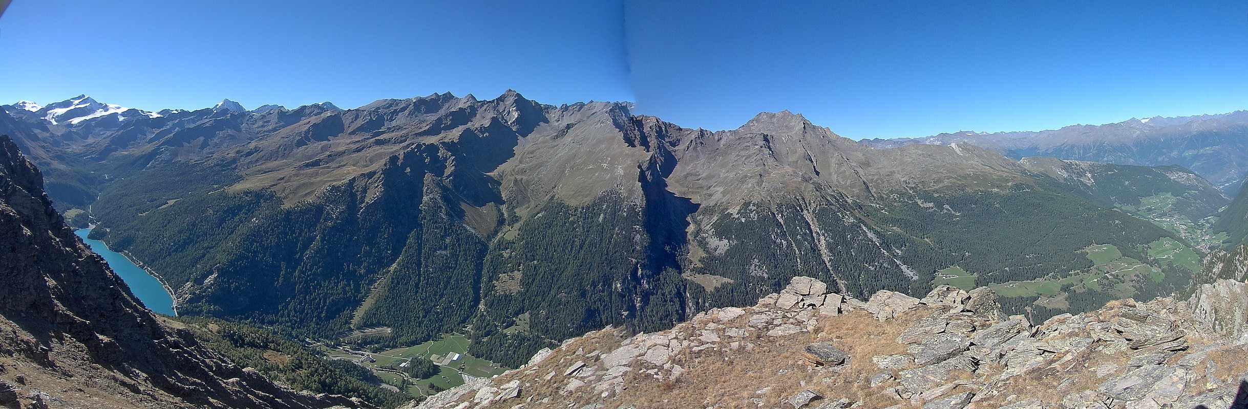 Archiv Foto Webcam Martelltal: Blick Zufrittsee