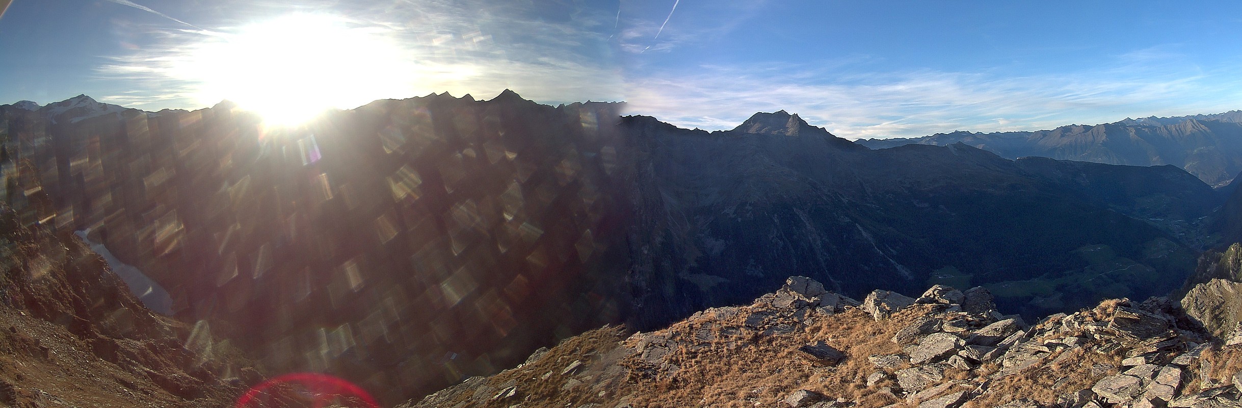 Archiv Foto Webcam Martelltal: Blick Zufrittsee