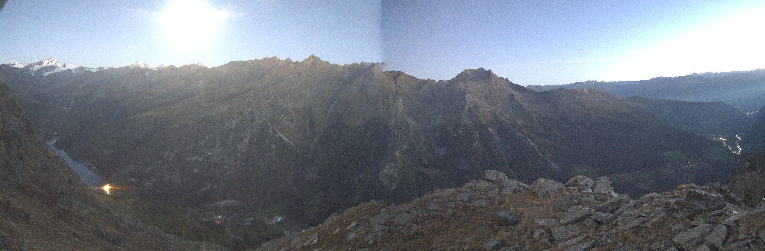 Archiv Foto Webcam Martelltal: Blick Zufrittsee
