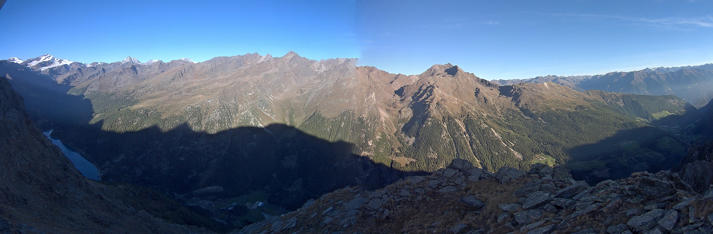 Archiv Foto Webcam Martelltal: Blick Zufrittsee