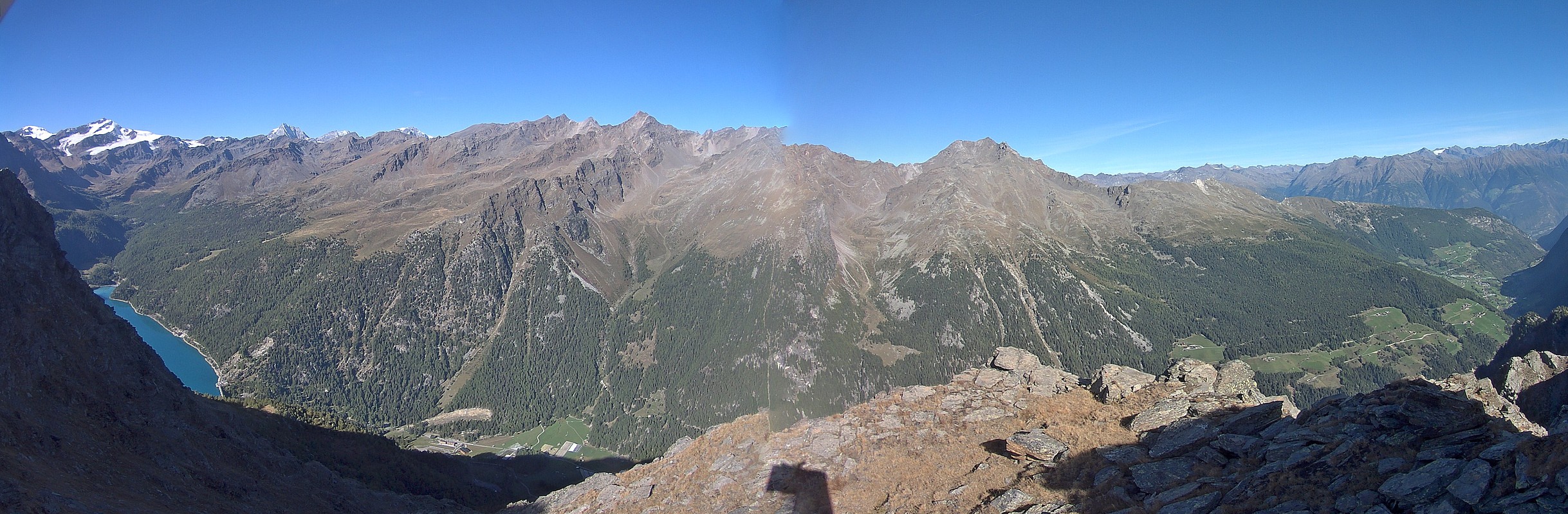 Archiv Foto Webcam Martelltal: Blick Zufrittsee