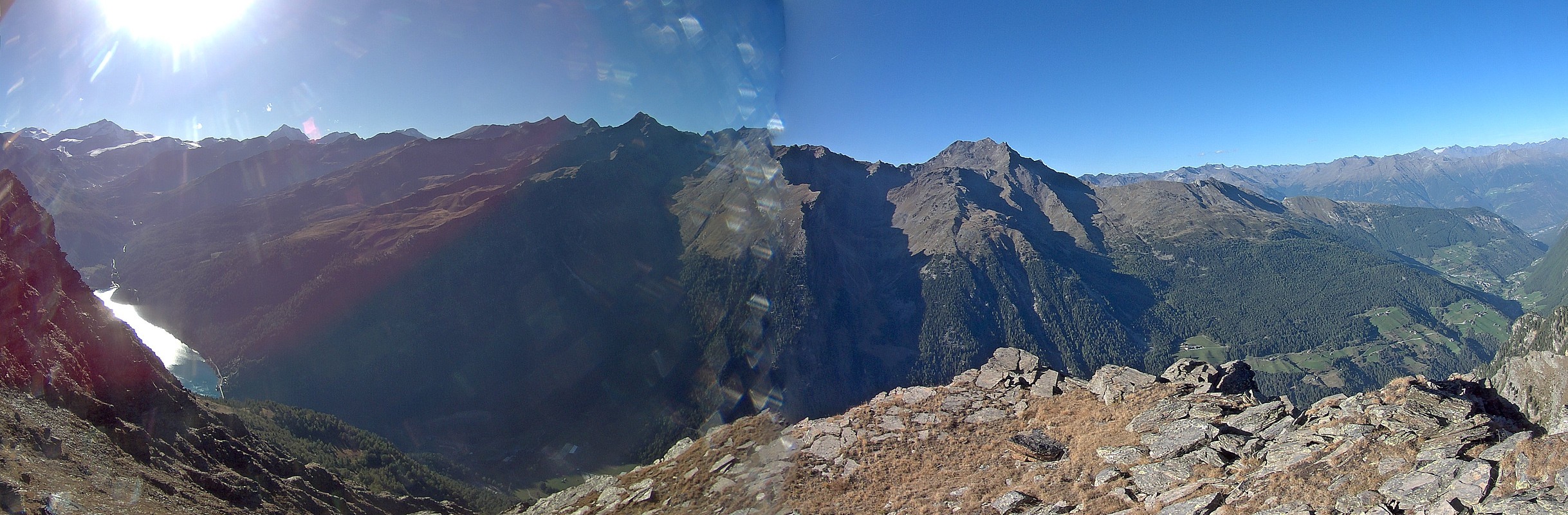 Archiv Foto Webcam Martelltal: Blick Zufrittsee