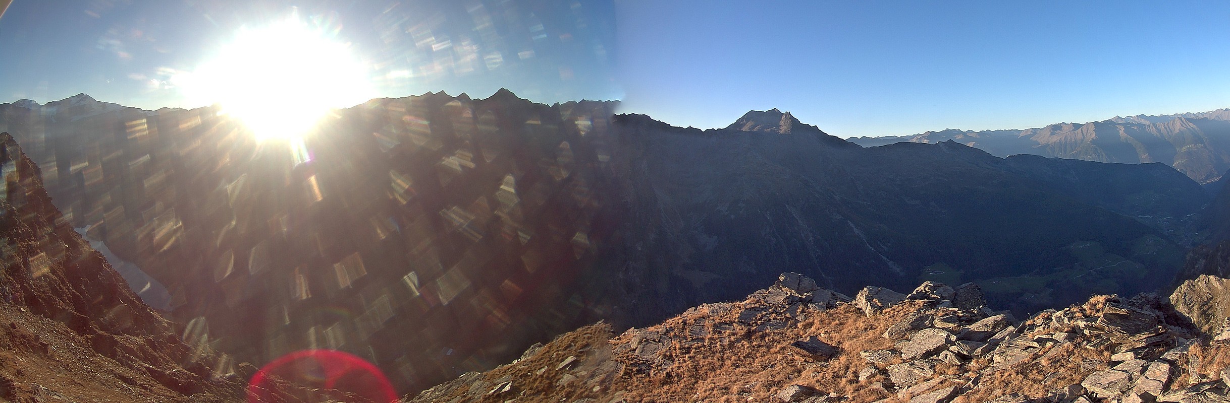 Archiv Foto Webcam Martelltal: Blick Zufrittsee
