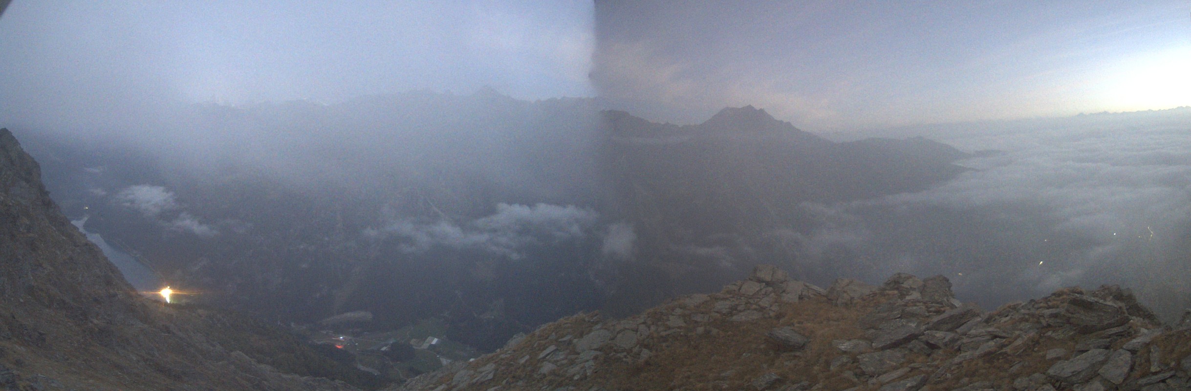 Archiv Foto Webcam Martelltal: Blick Zufrittsee