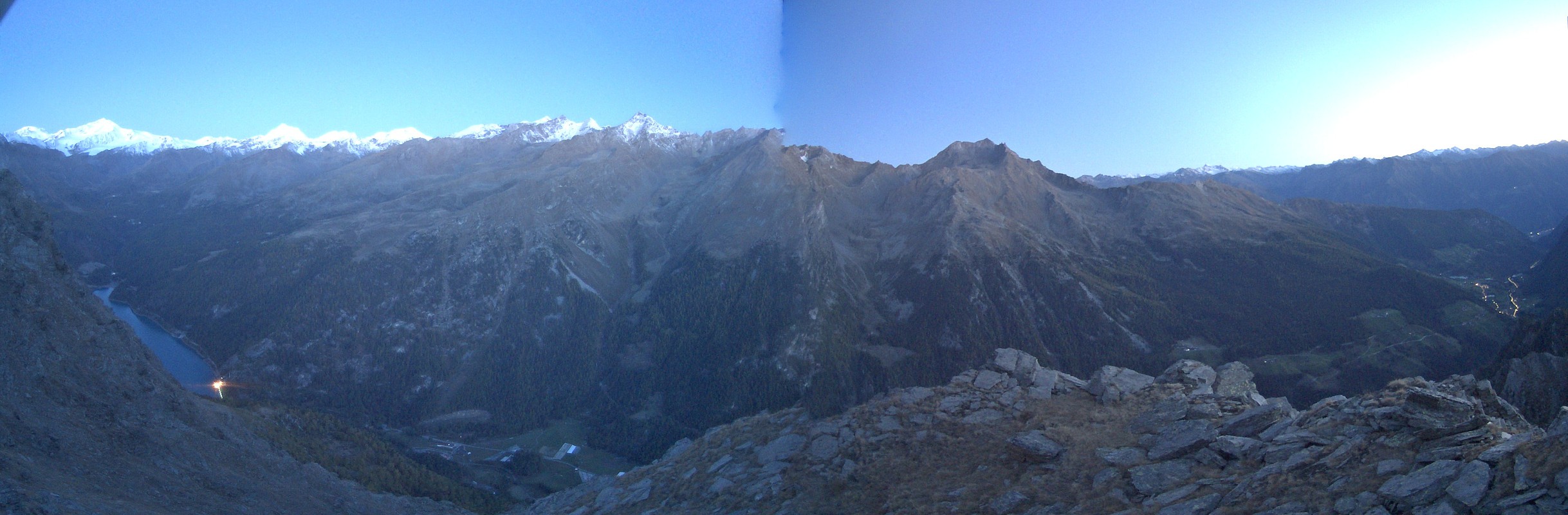 Archiv Foto Webcam Martelltal: Blick Zufrittsee