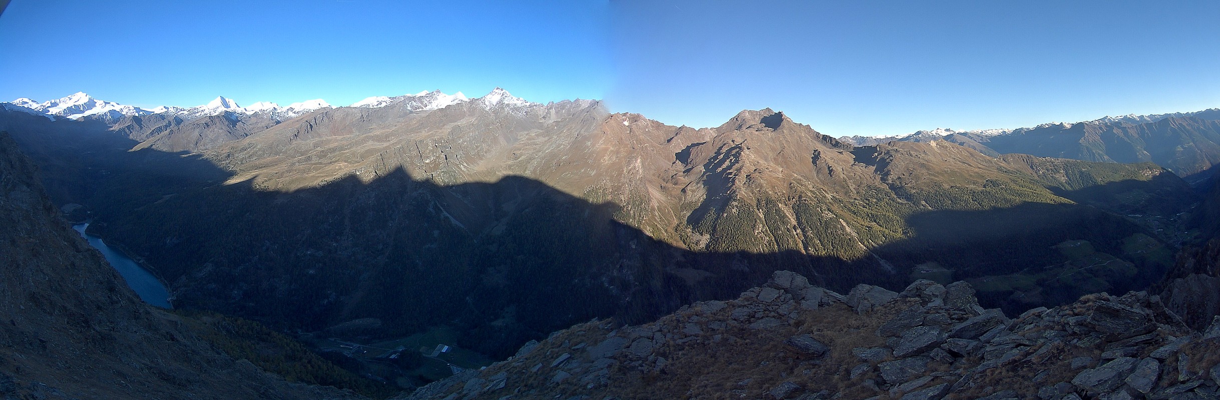 Archiv Foto Webcam Martelltal: Blick Zufrittsee