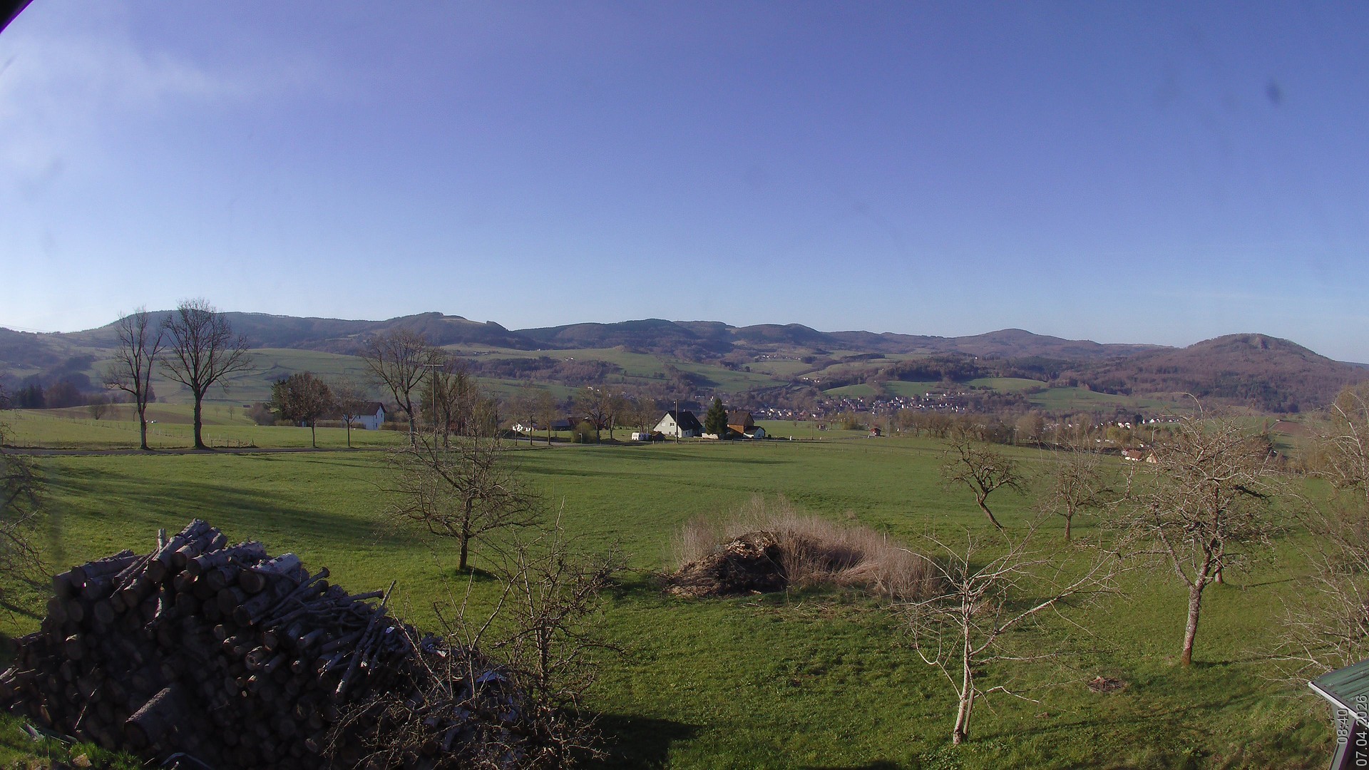 Archiv Foto Webcam Bauer-Albert-Blick - Simmelsberg