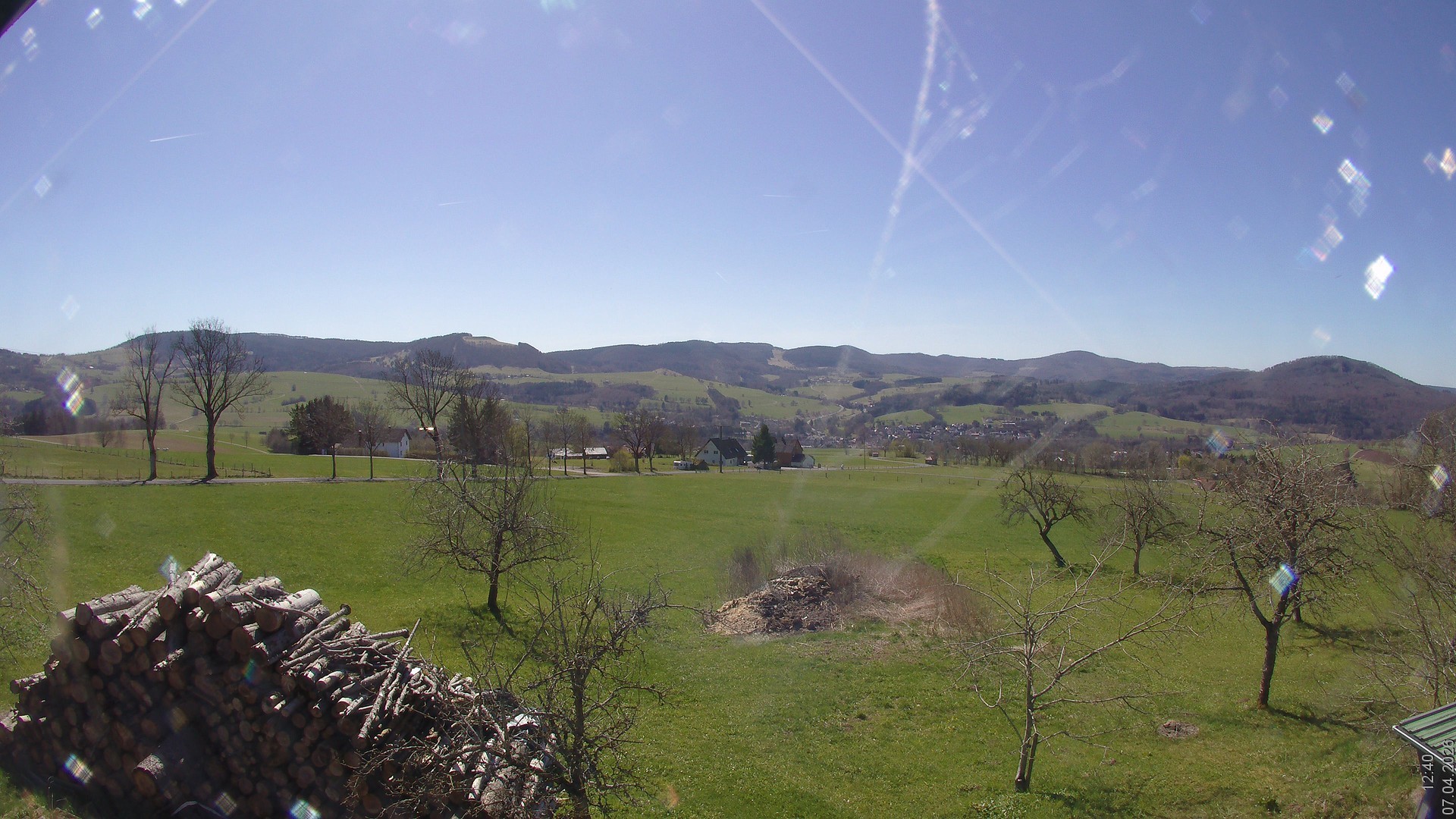 Archiv Foto Webcam Bauer-Albert-Blick - Simmelsberg