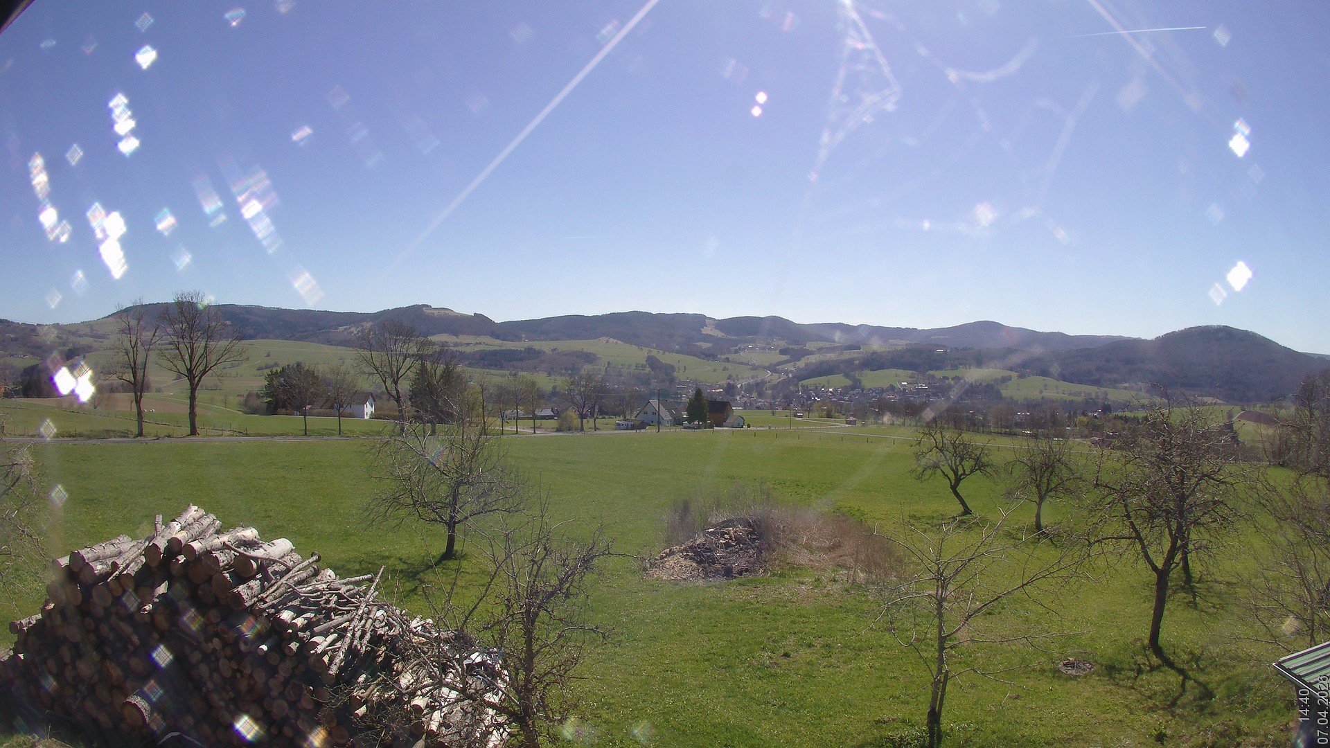 Archiv Foto Webcam Bauer-Albert-Blick - Simmelsberg
