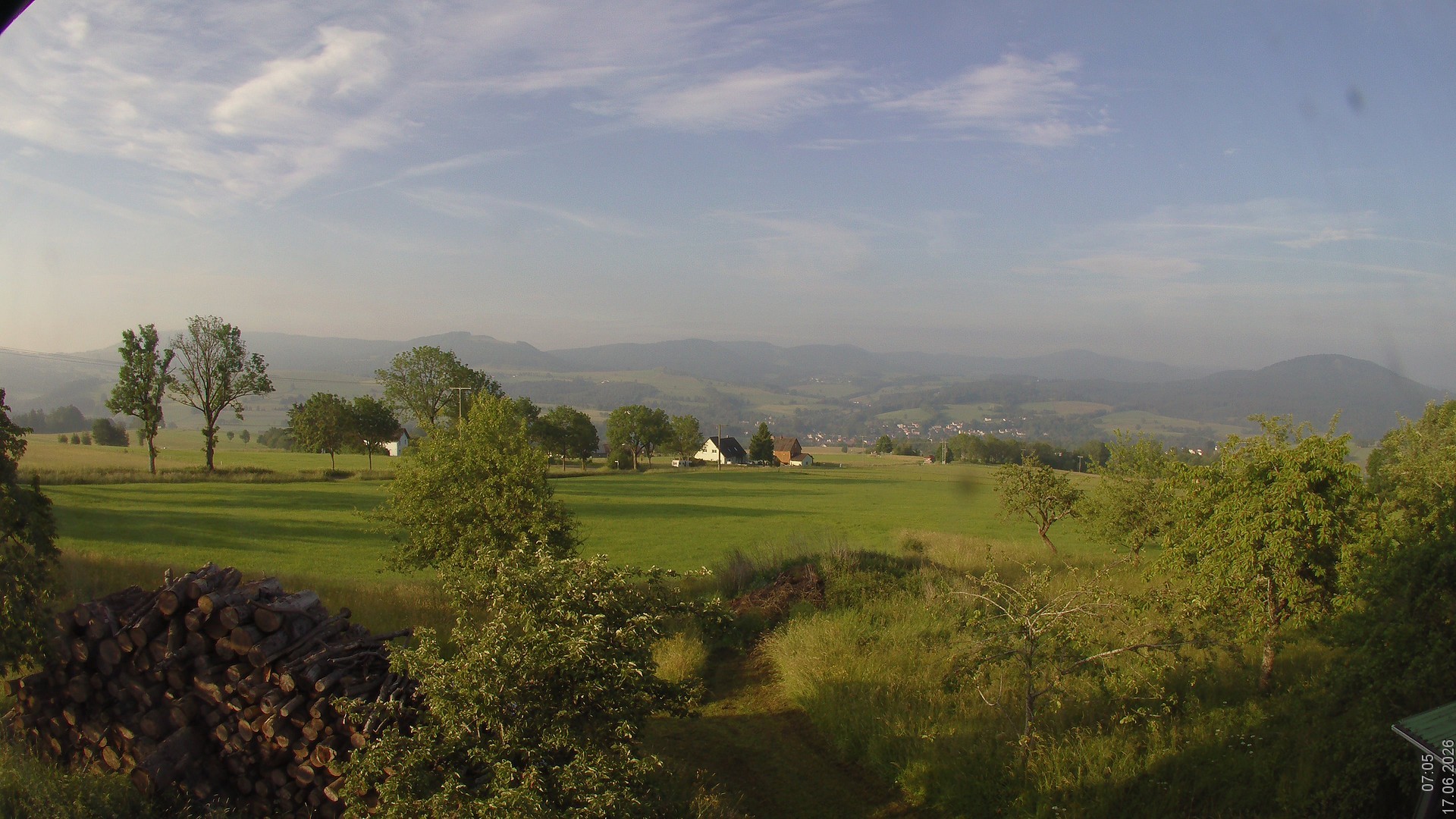 Archiv Foto Webcam Bauer-Albert-Blick - Simmelsberg