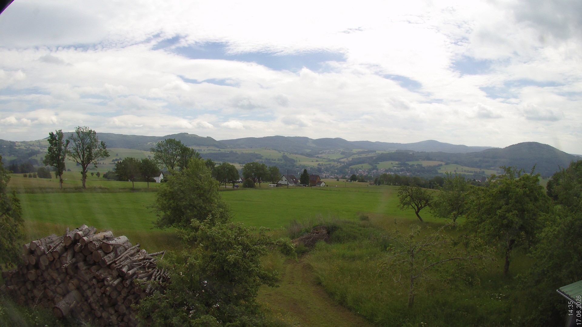 Archiv Foto Webcam Bauer-Albert-Blick - Simmelsberg