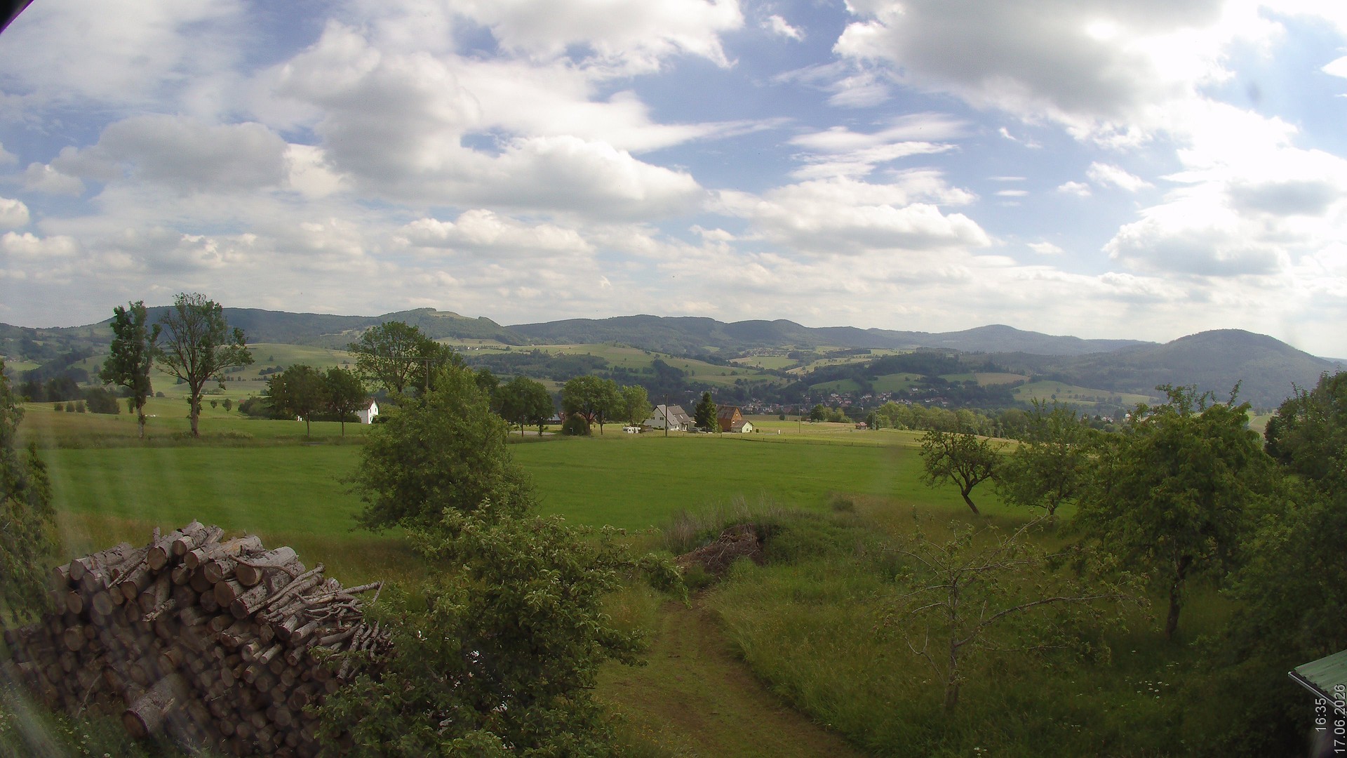 Archiv Foto Webcam Bauer-Albert-Blick - Simmelsberg