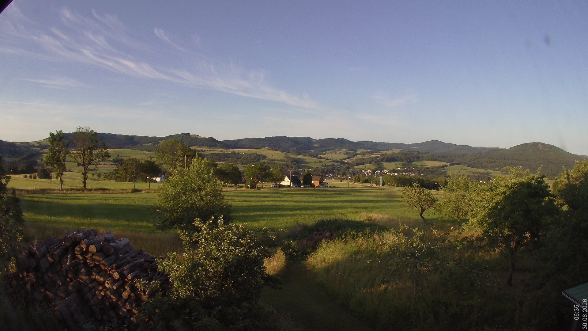 Archiv Foto Webcam Bauer-Albert-Blick - Simmelsberg