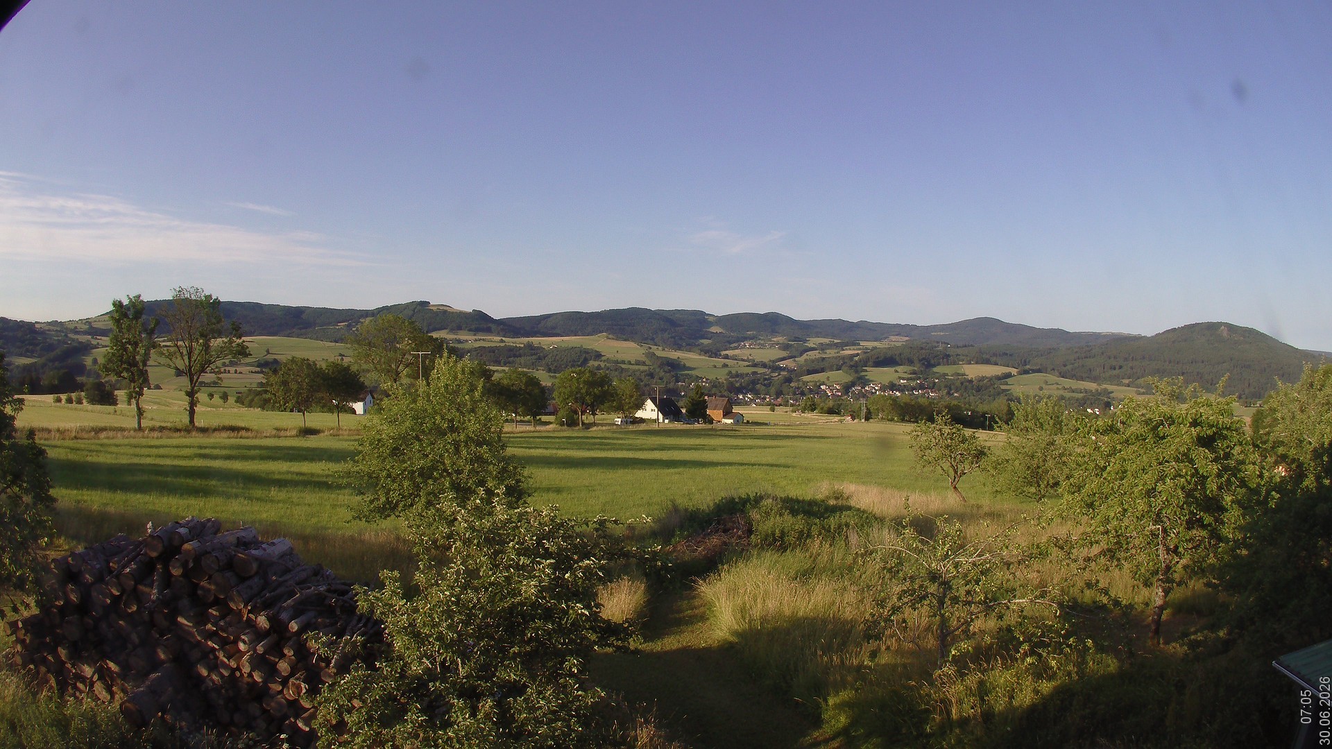 Archiv Foto Webcam Bauer-Albert-Blick - Simmelsberg