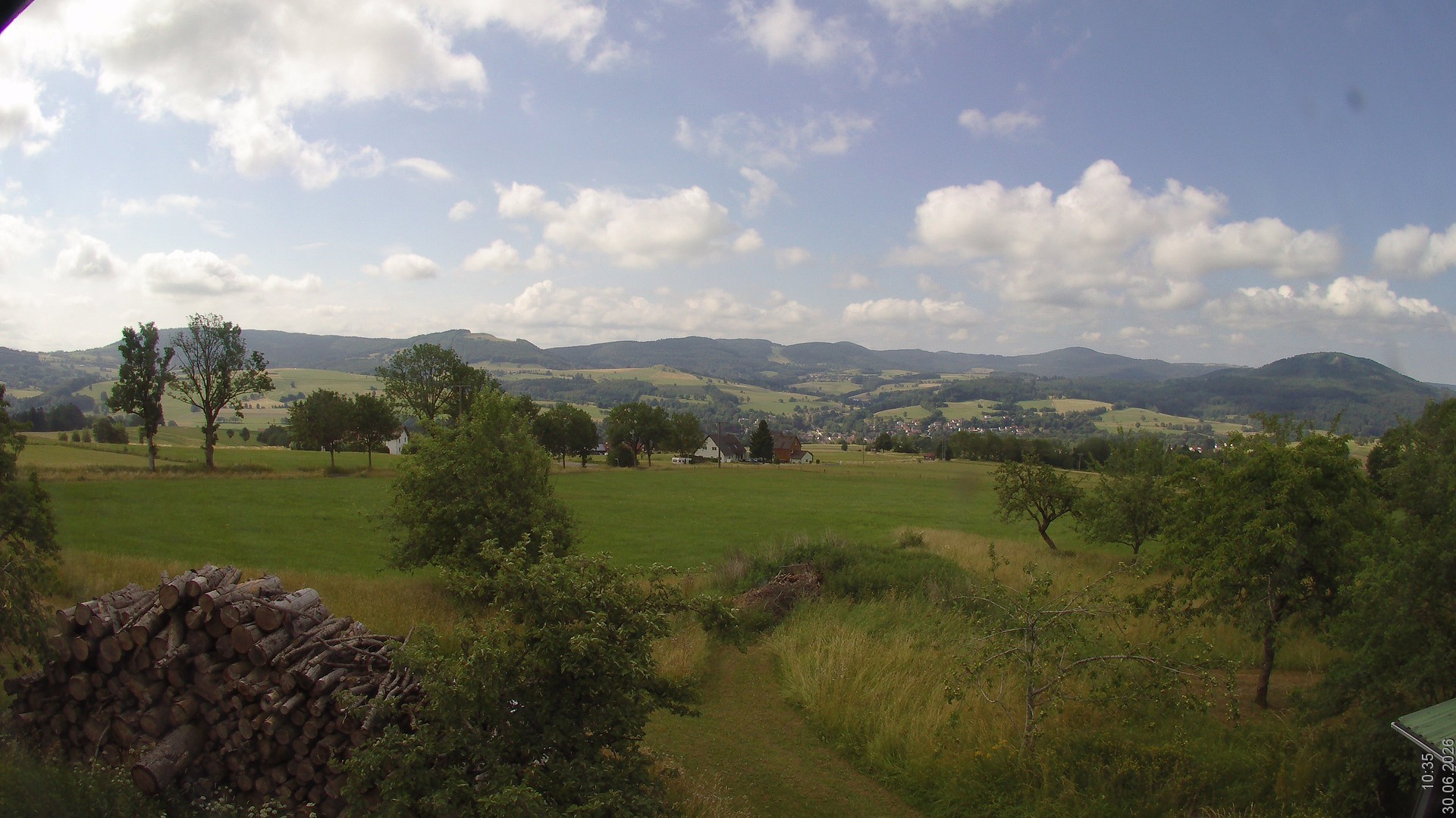 Archiv Foto Webcam Bauer-Albert-Blick - Simmelsberg