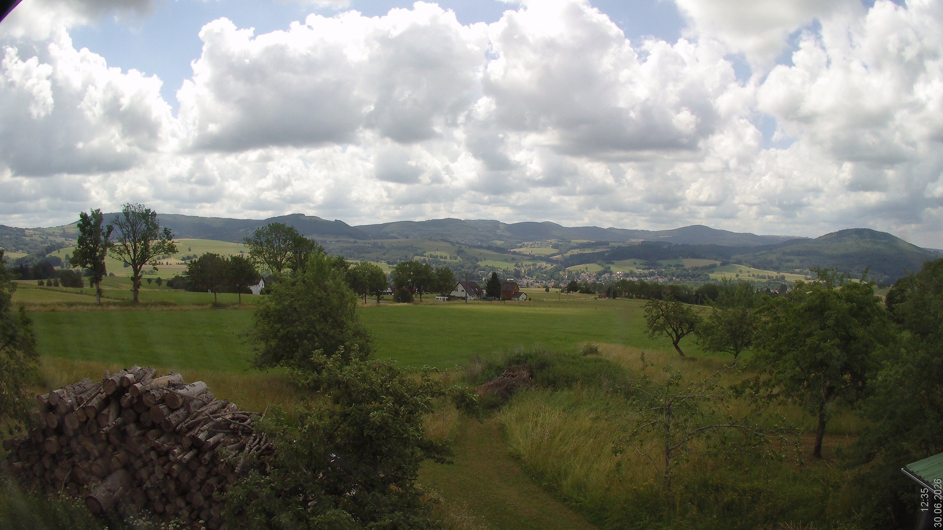 Archiv Foto Webcam Bauer-Albert-Blick - Simmelsberg
