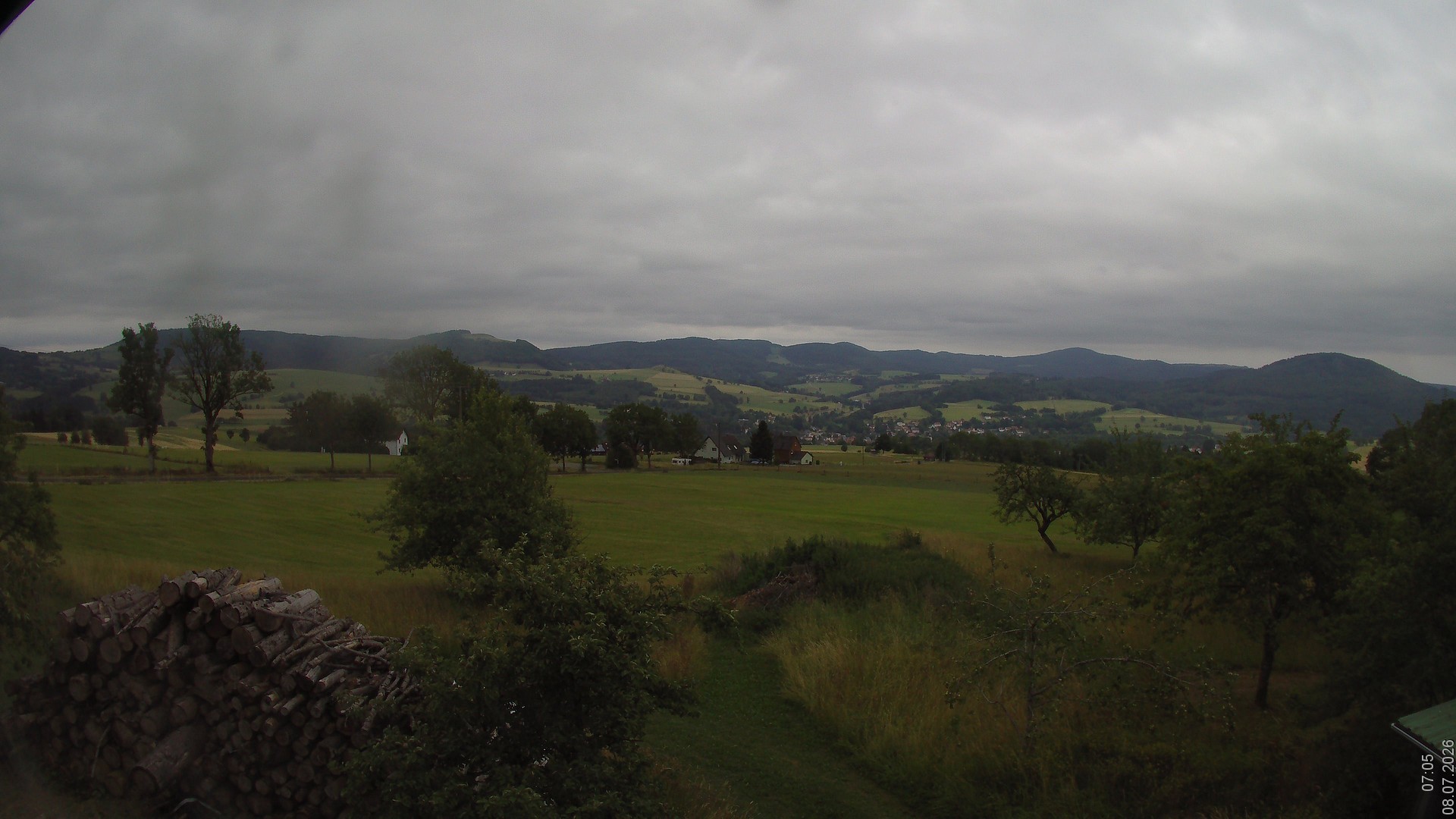 Archived image Webcam Gersfeld - Simmelsberg