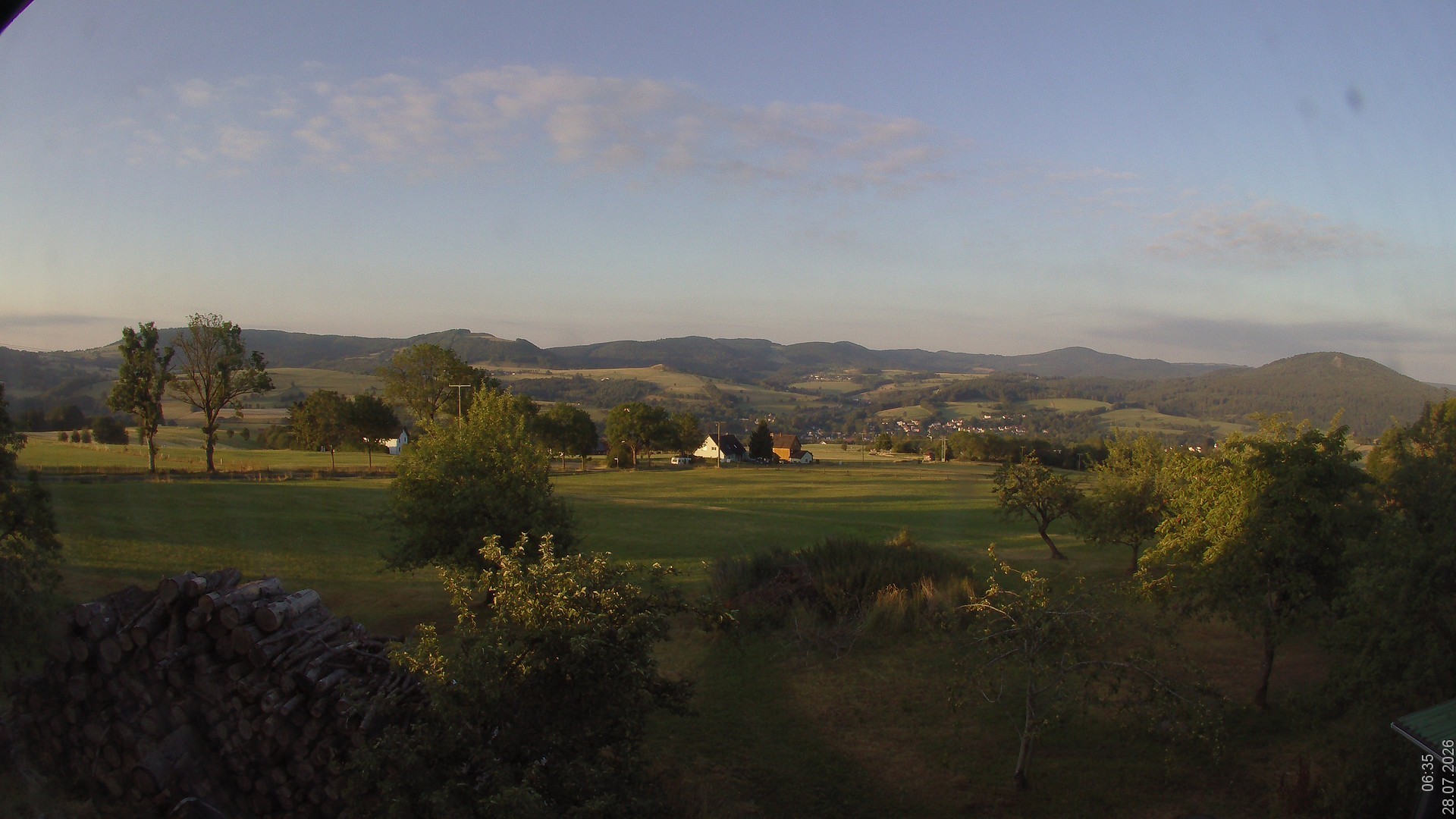 Archiv Foto Webcam Bauer-Albert-Blick - Simmelsberg