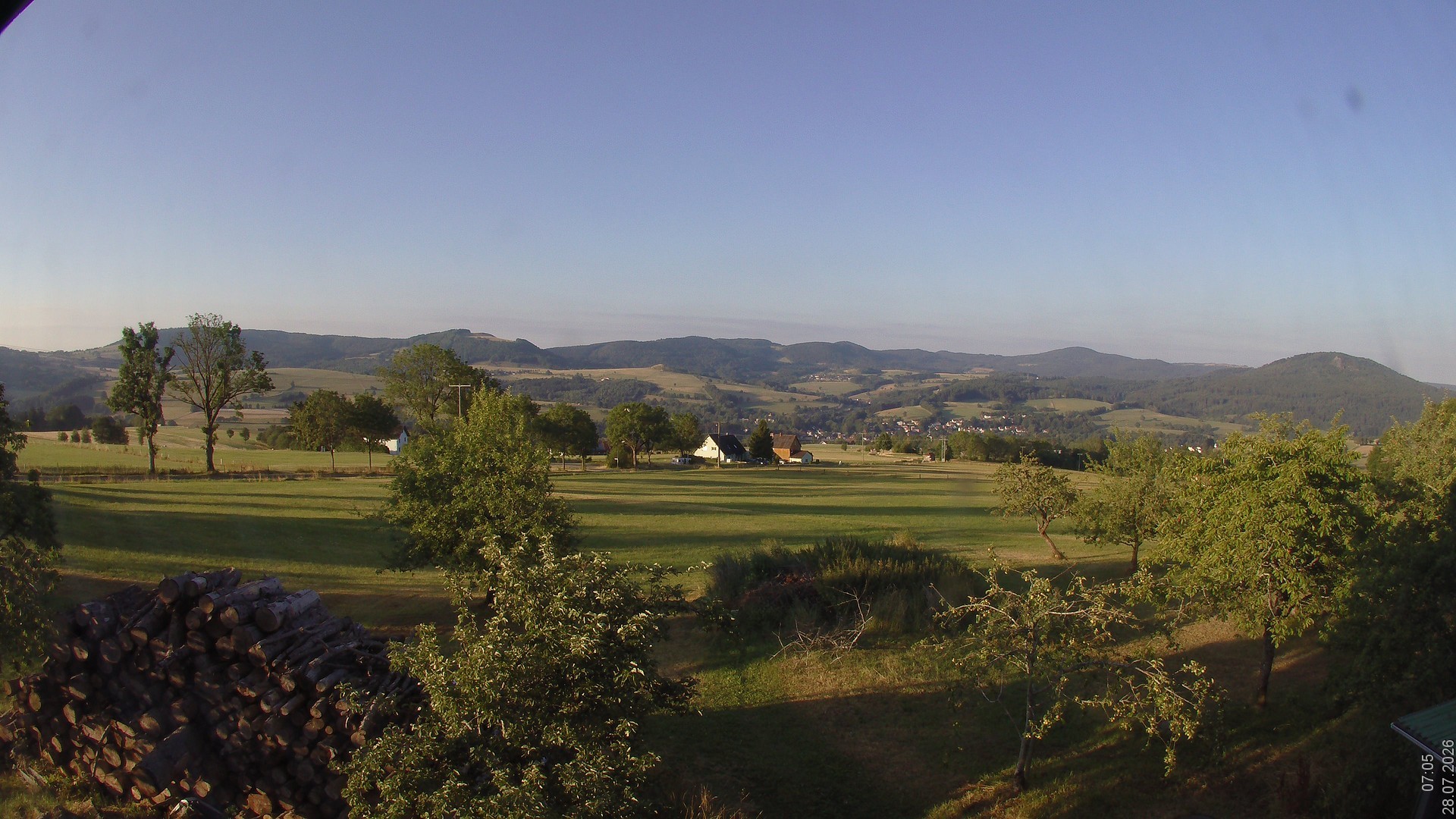 Archiv Foto Webcam Bauer-Albert-Blick - Simmelsberg