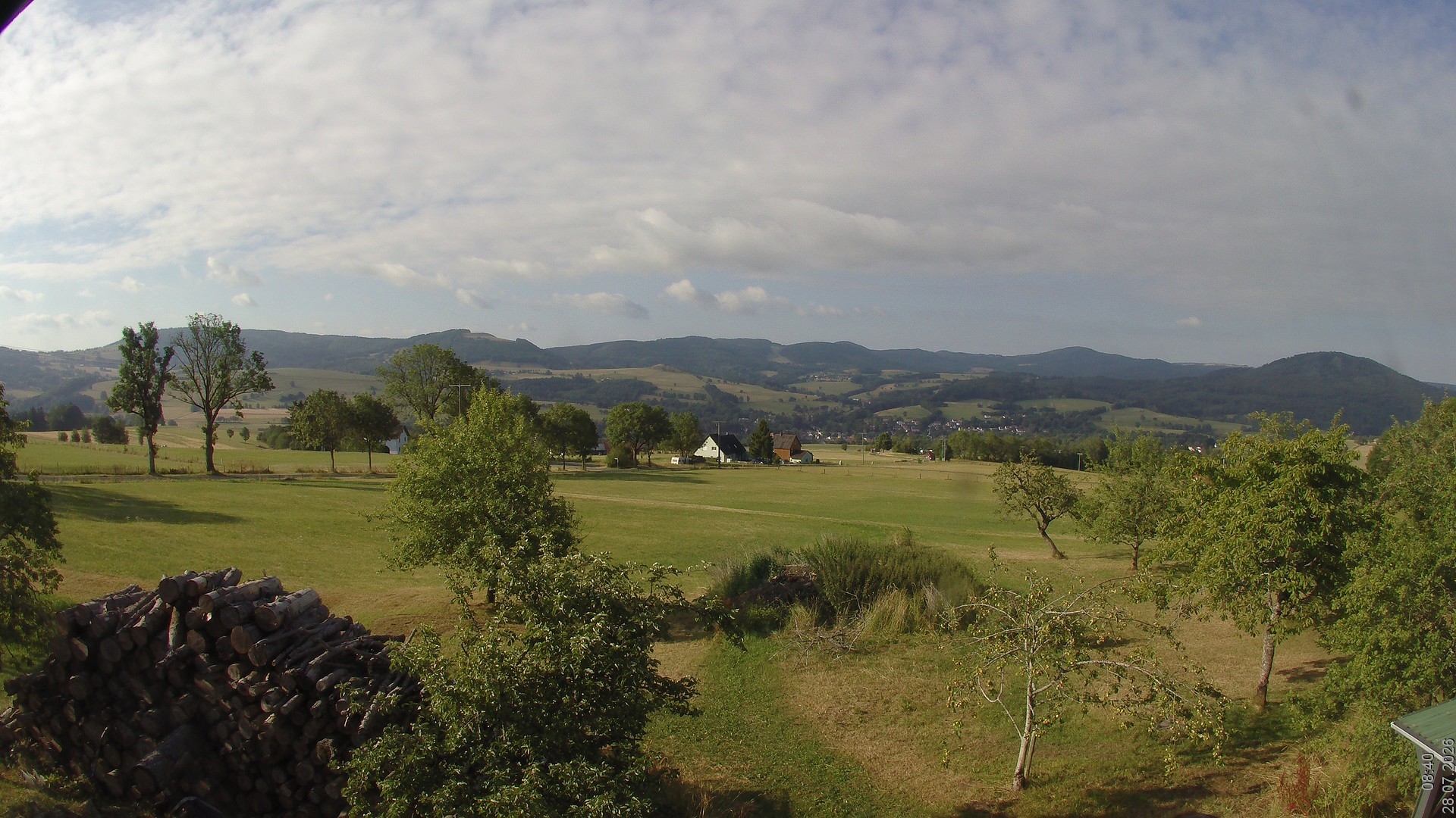 Archiv Foto Webcam Bauer-Albert-Blick - Simmelsberg