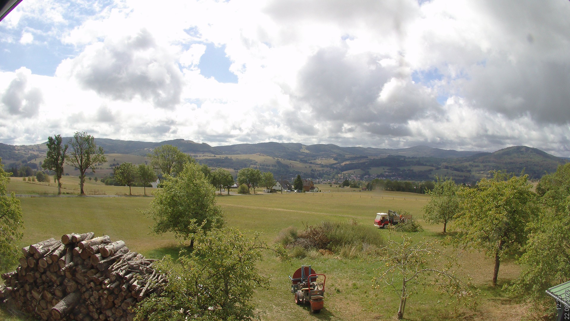 Archived image Webcam Gersfeld - Simmelsberg