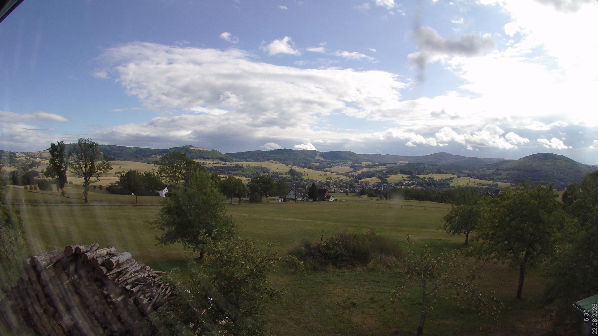 Archived image Webcam Gersfeld - Simmelsberg