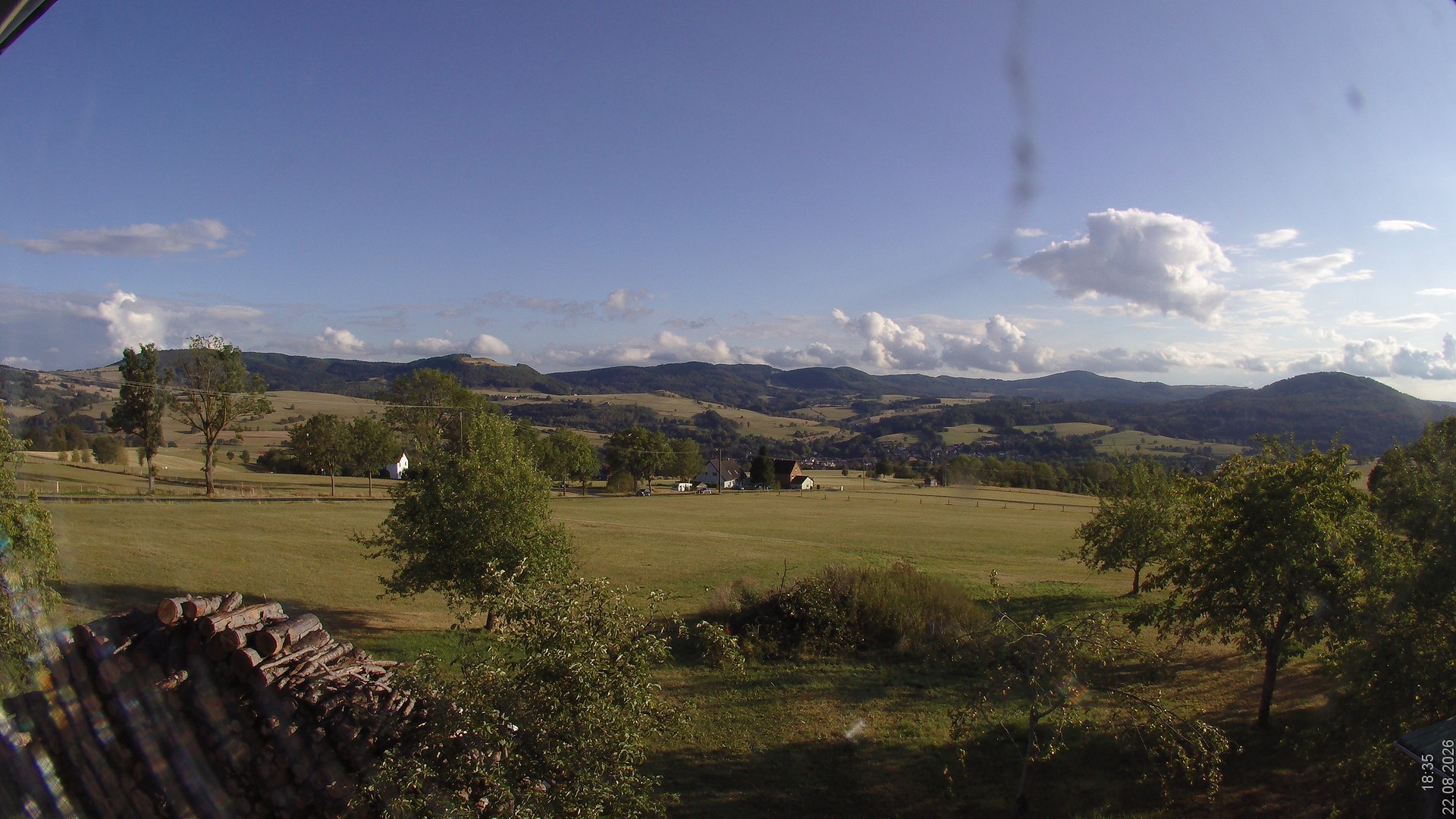 Archived image Webcam Gersfeld - Simmelsberg