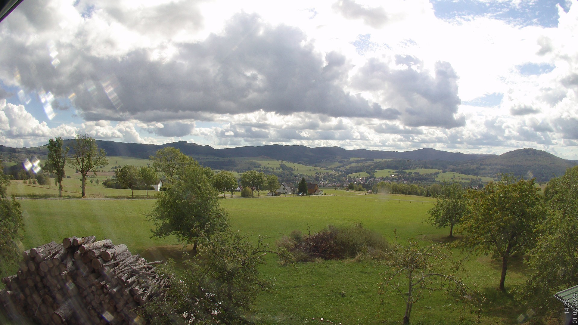 Archiv Foto Webcam Bauer-Albert-Blick - Simmelsberg