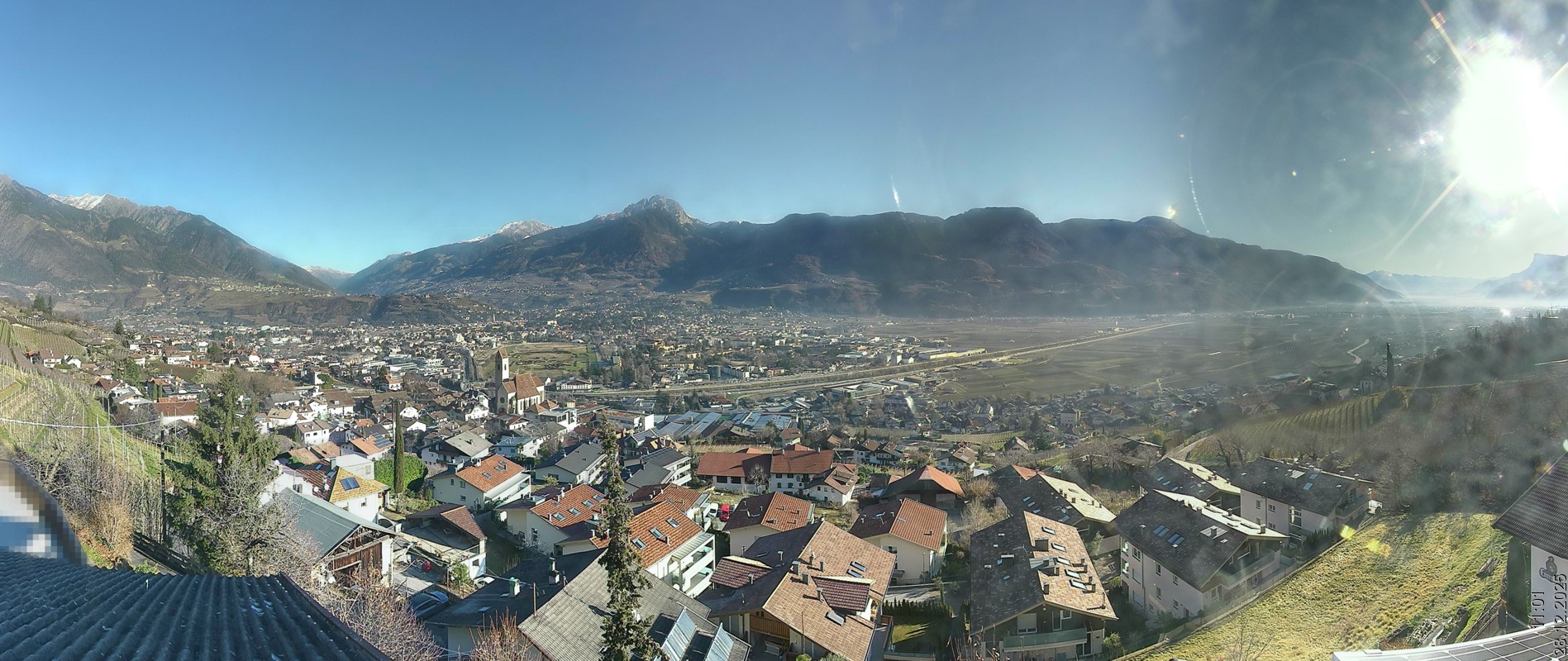 Archiv Foto Webcam Marling - Panorama