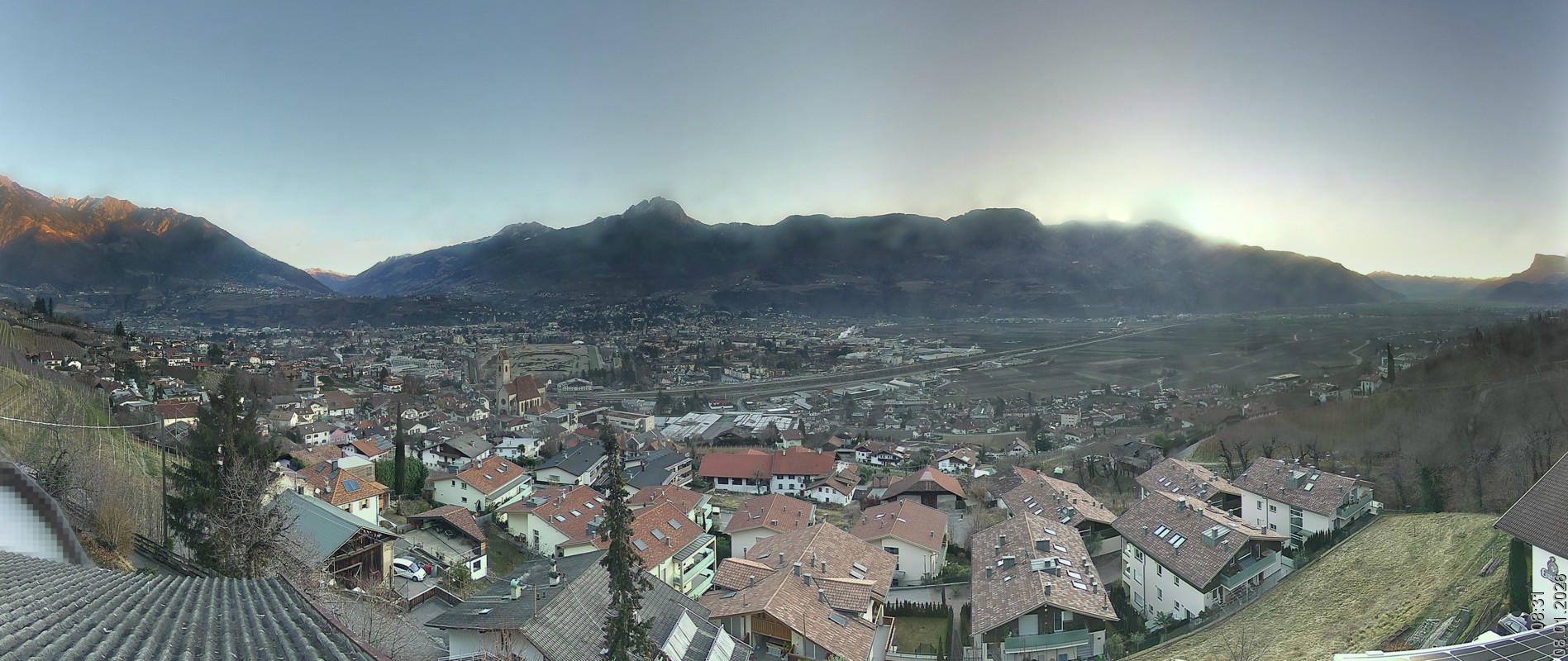 Archived image Webcam Marling - South Tyrol