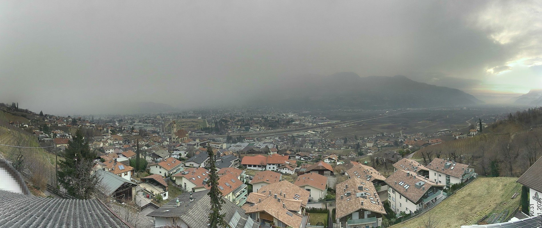 Archiv Foto Webcam Marling - Panorama