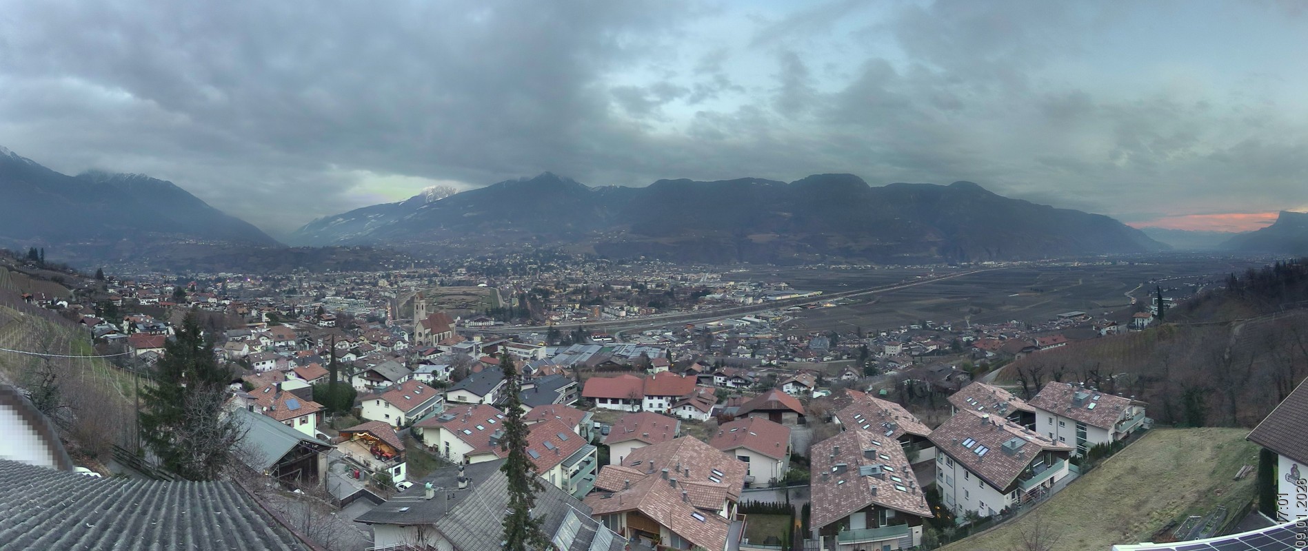 Archiv Foto Webcam Marling - Panorama