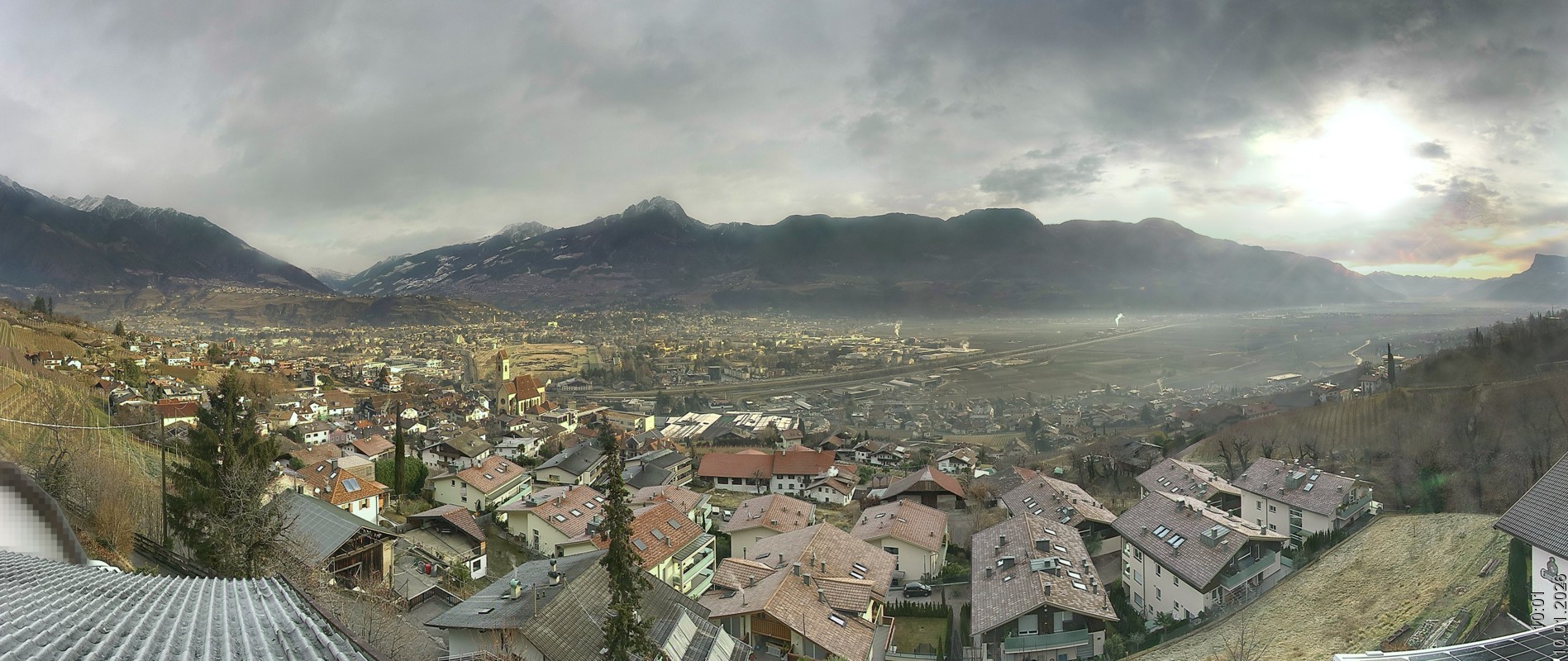 Archiv Foto Webcam Marling - Panorama