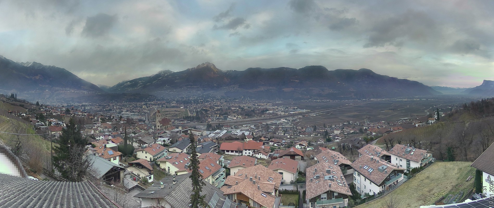 Archiv Foto Webcam Marling - Panorama