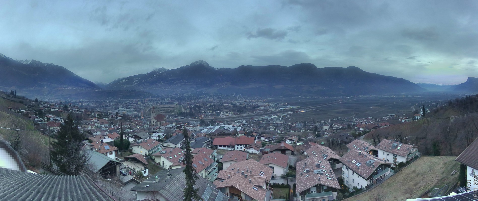 Archiv Foto Webcam Marling - Panorama