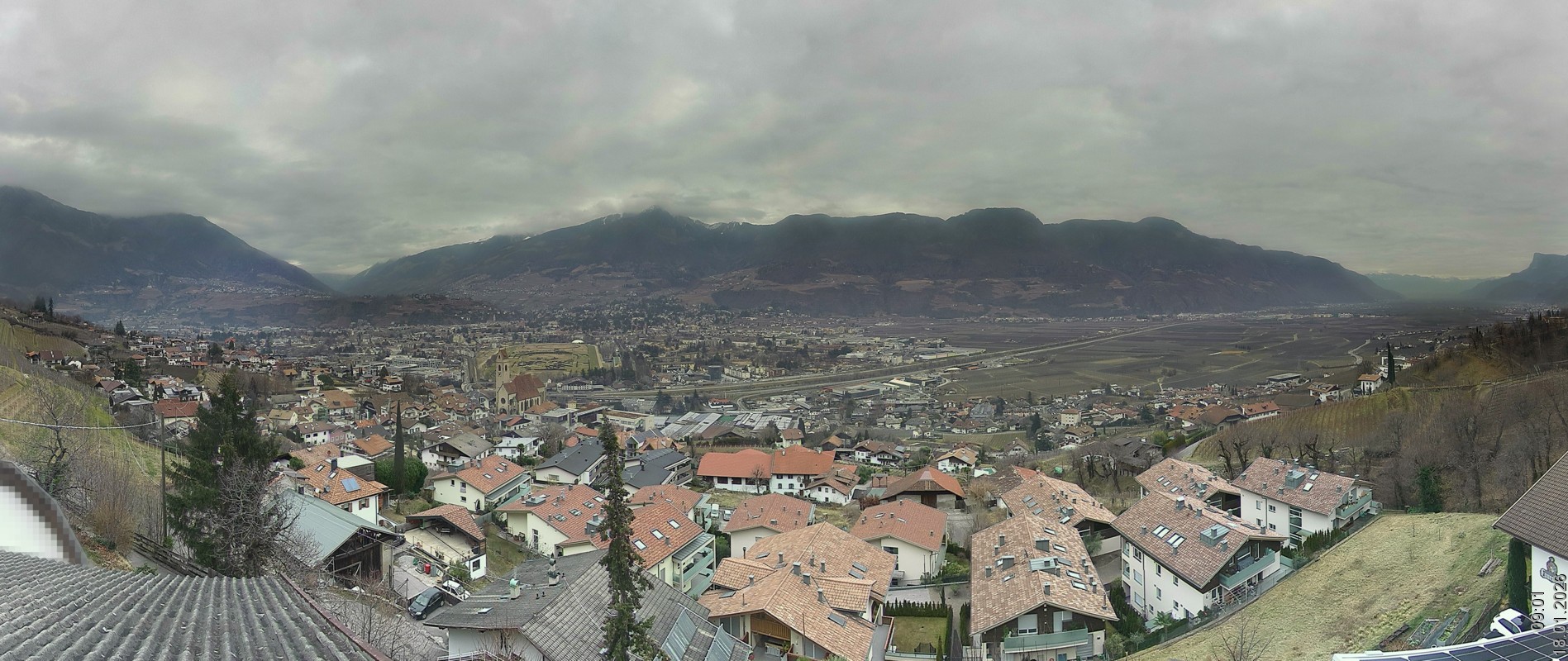 Archiv Foto Webcam Marling - Panorama