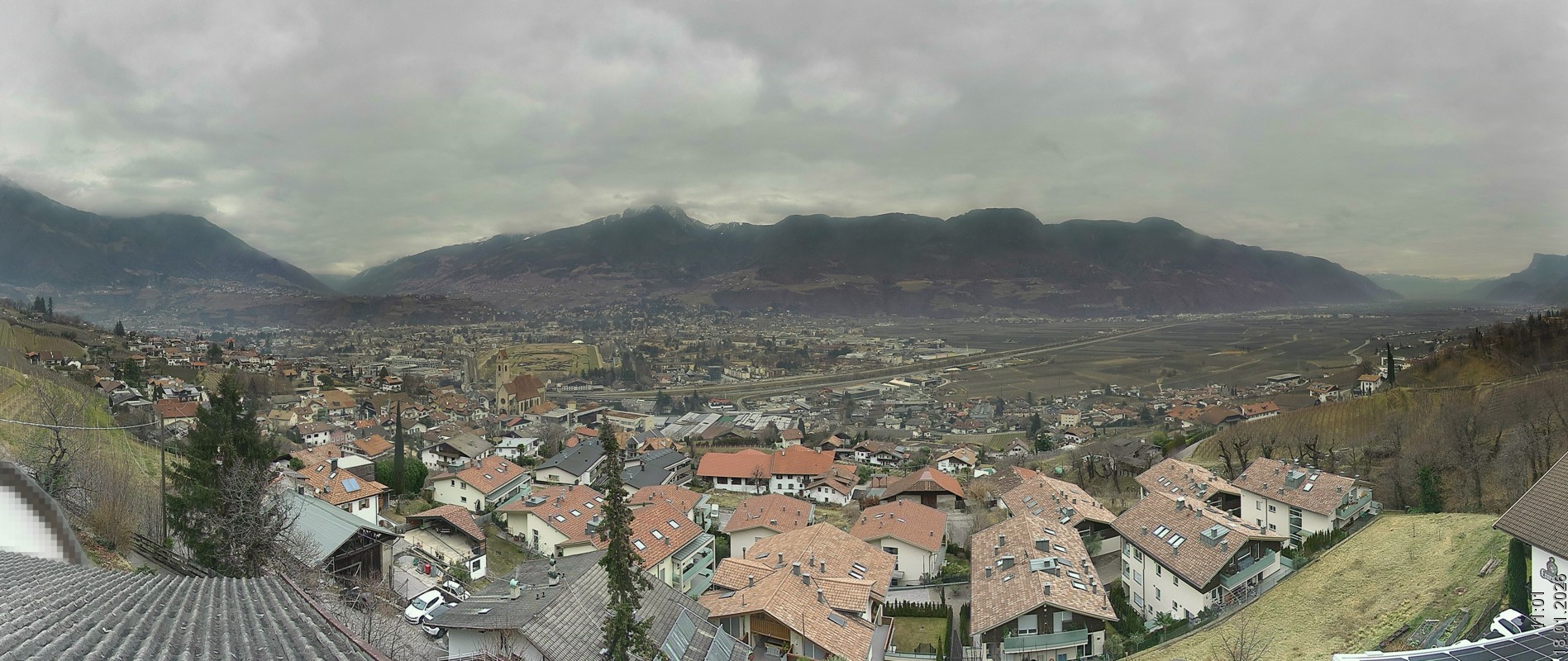 Archiv Foto Webcam Marling - Panorama