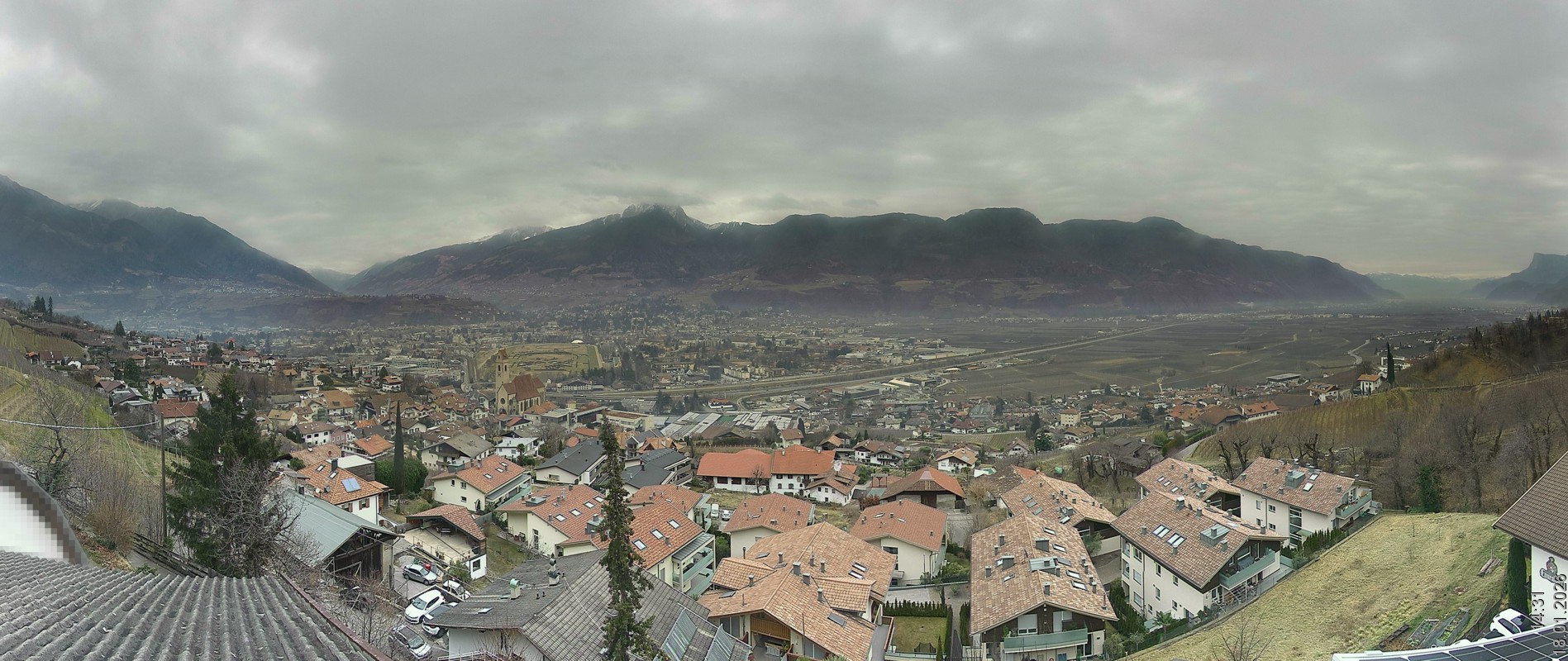 Archiv Foto Webcam Marling - Panorama