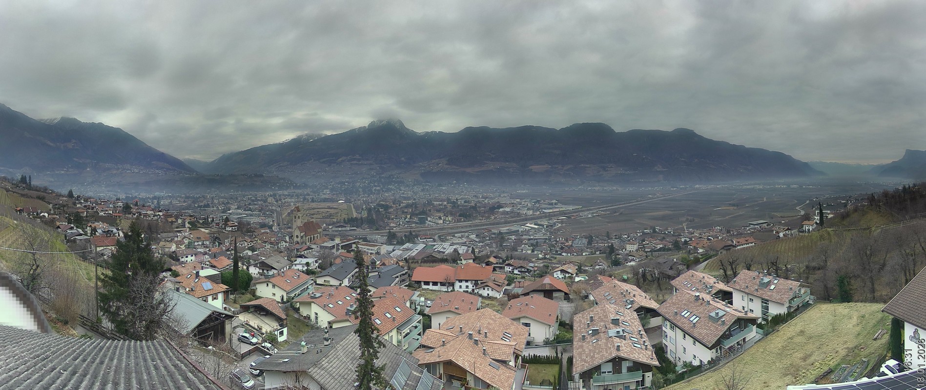 Archiv Foto Webcam Marling - Panorama