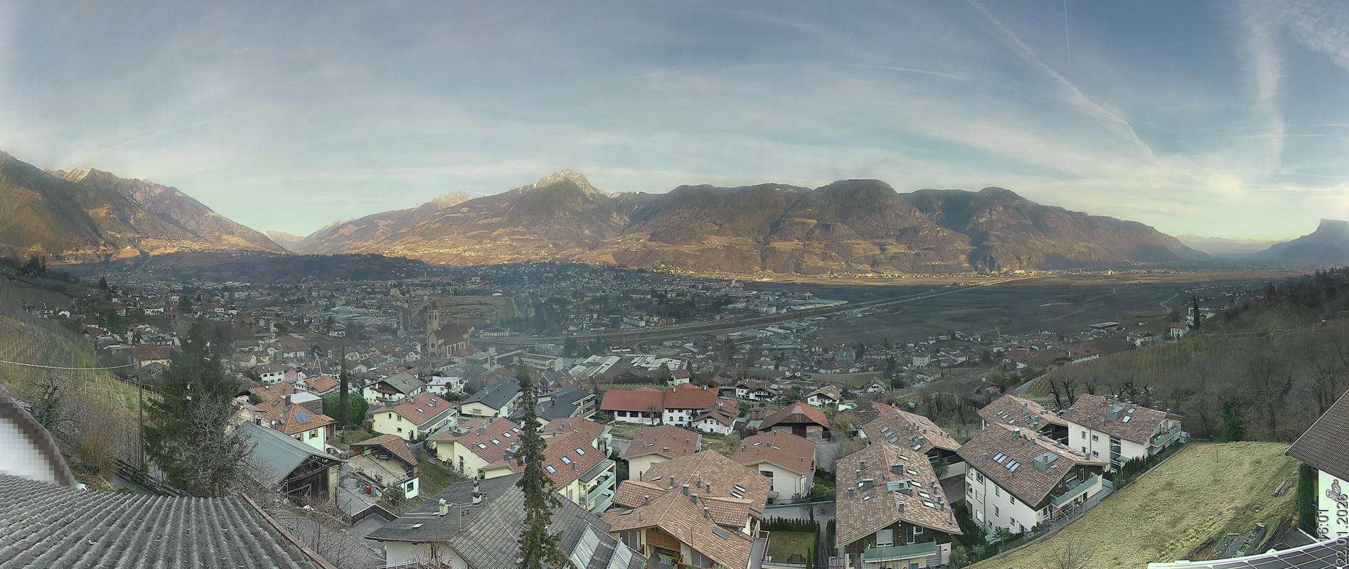 Archiv Foto Webcam Marling - Panorama