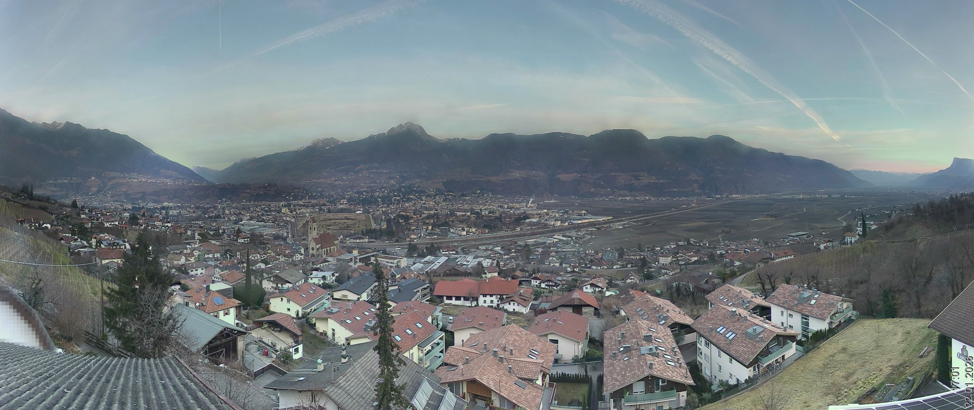 Archiv Foto Webcam Marling - Panorama