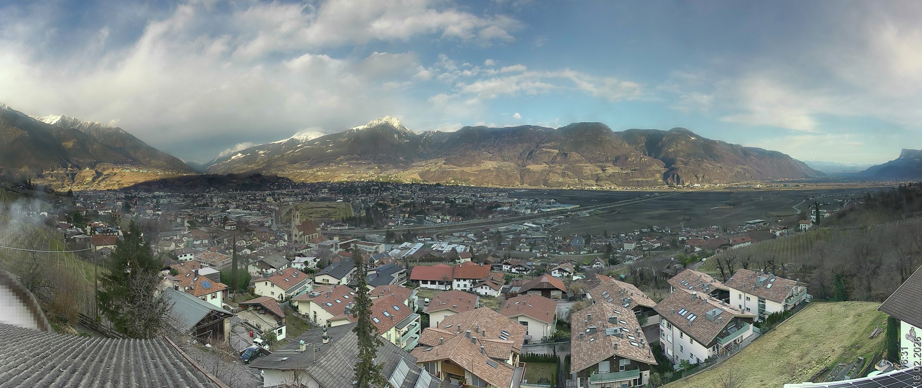 Archiv Foto Webcam Marling - Panorama