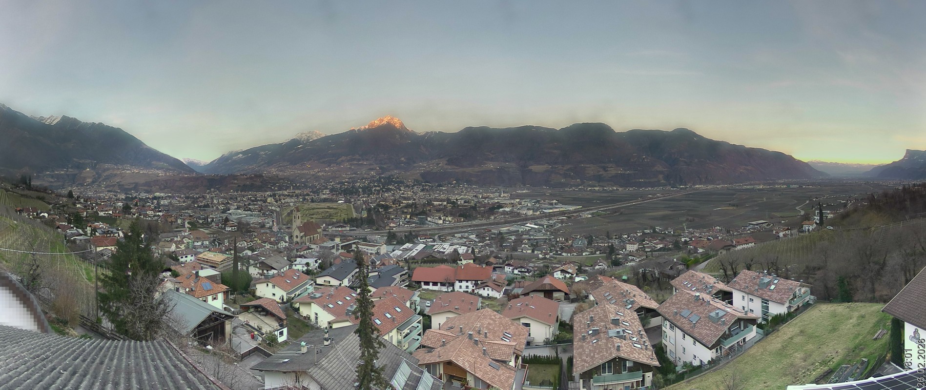 Archived image Webcam Marling - South Tyrol