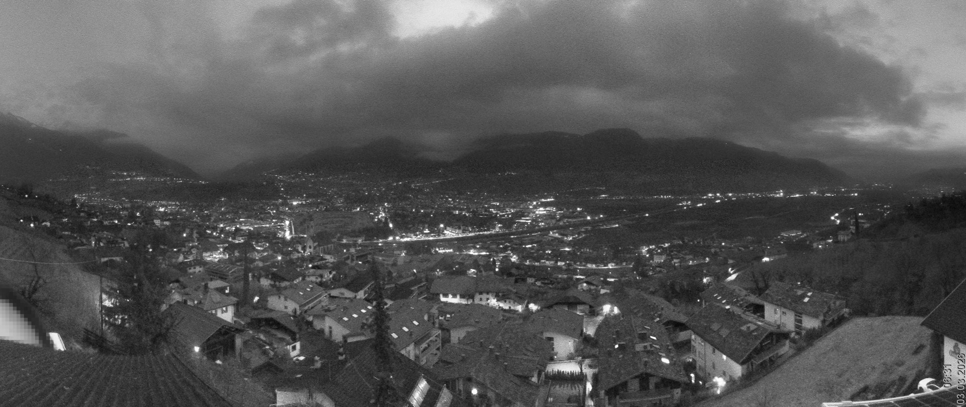 Archiv Foto Webcam Marling - Panorama