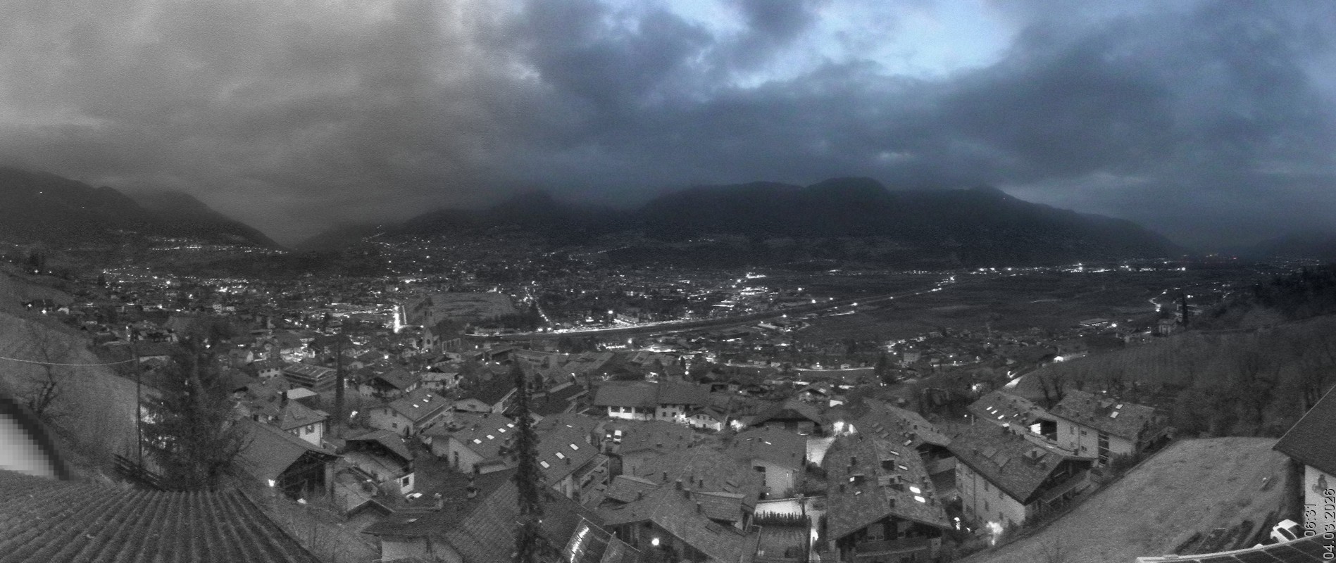 Archiv Foto Webcam Marling - Panorama