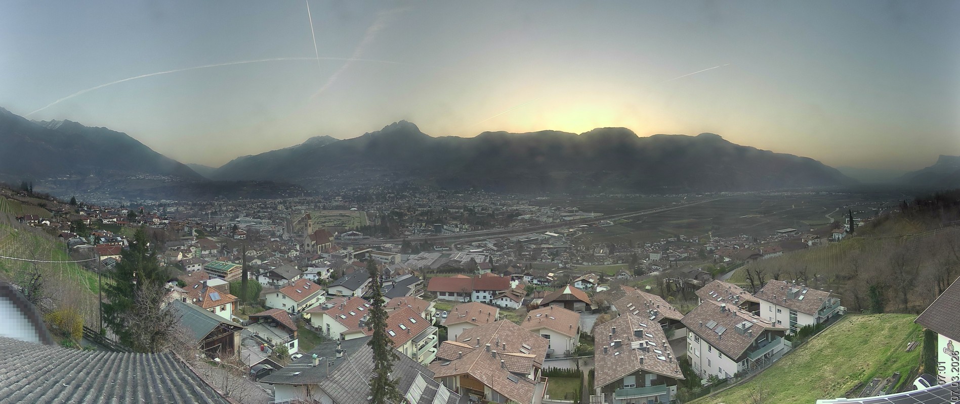 Archiv Foto Webcam Marling - Panorama